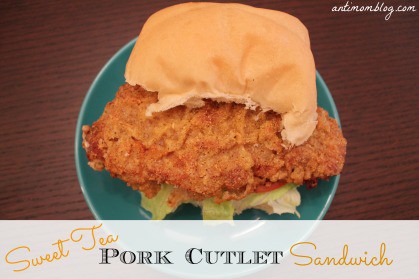 Sweet Tea Pork Cutlet Sandwich Recipe
