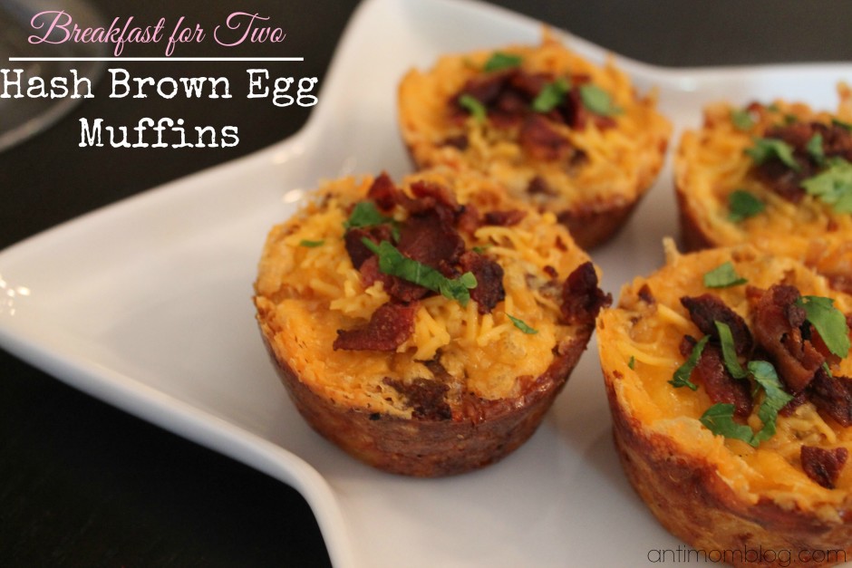 Breakfast for 2: Hash Brown Egg Muffins