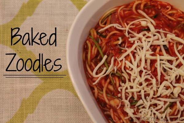 Baked Zoodles