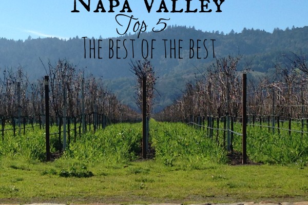 Napa Valley’s Top 5