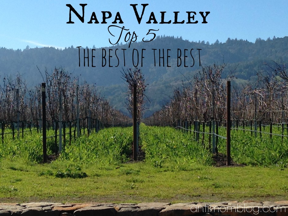 Napa Valley’s Top 5