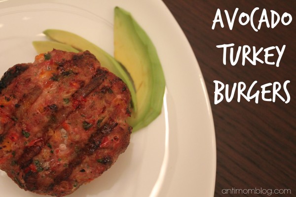 Avocado Turkey Burgers {21 Day Fix Approved}