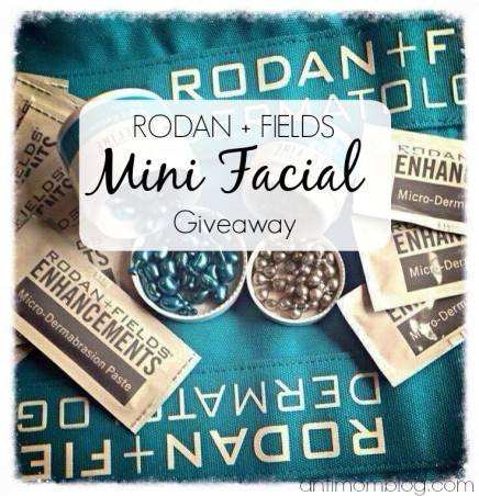 Rodan + Fields Mini Facial Giveaway