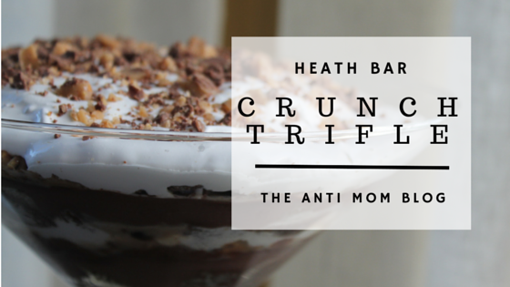 Heath Bar Crunch Trifle
