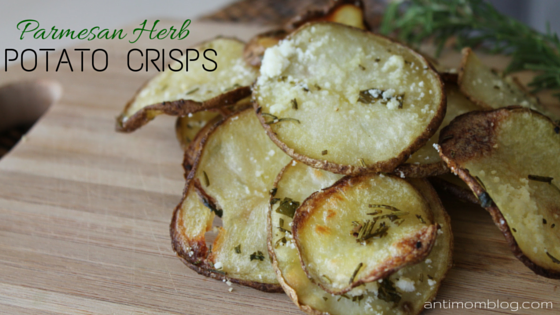 Parmesan Herb Potato Crisps